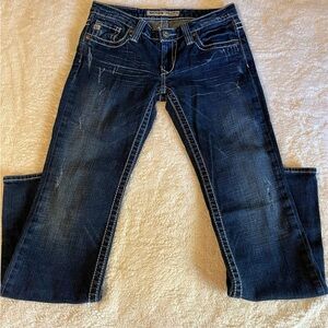 Big Star Women's Deep Indigo Boot Cut Jeans